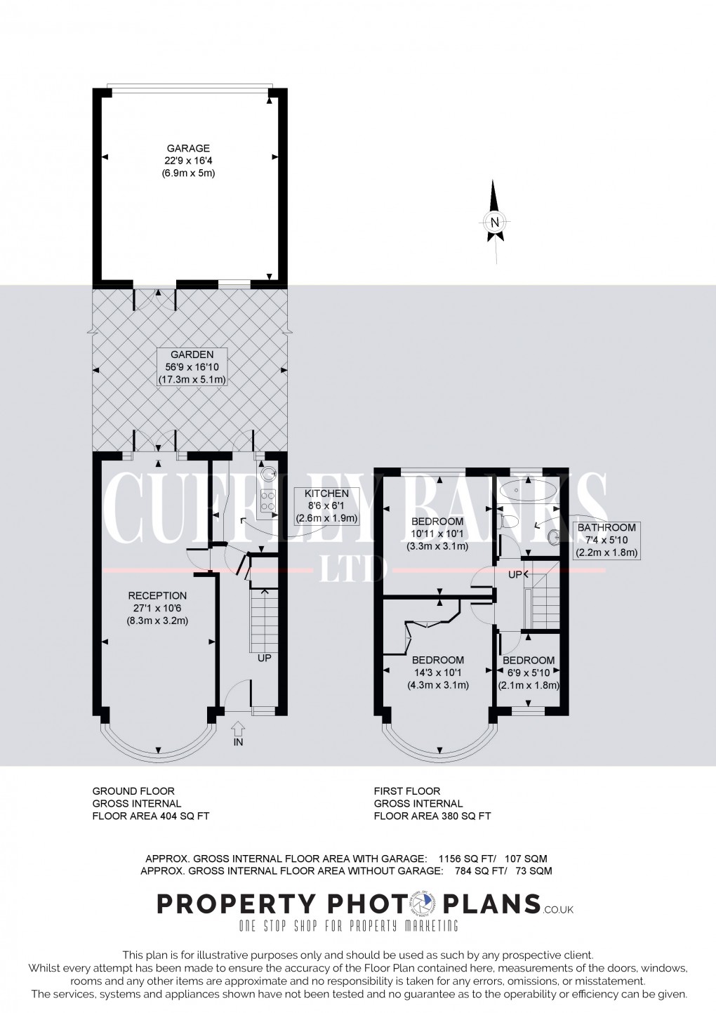 Floorplan for Perivale, Middlesex