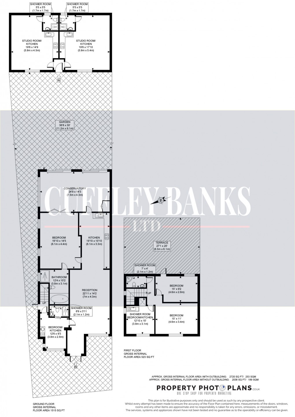 Floorplan for Perivale, Middlesex