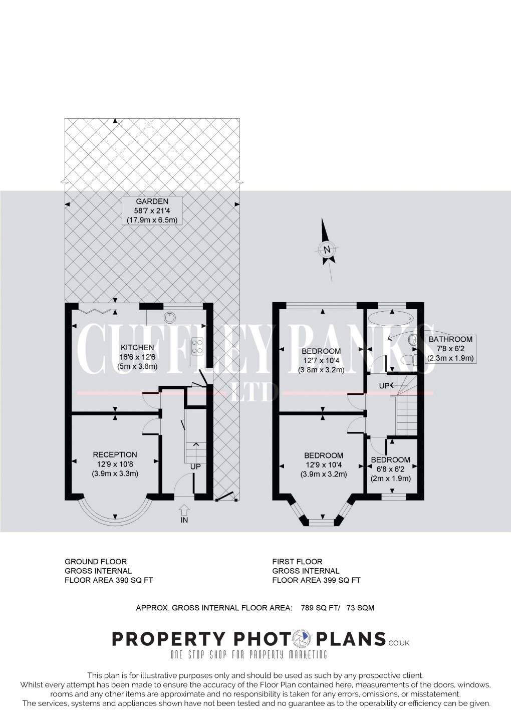 Floorplan for Perivale, Middlesex