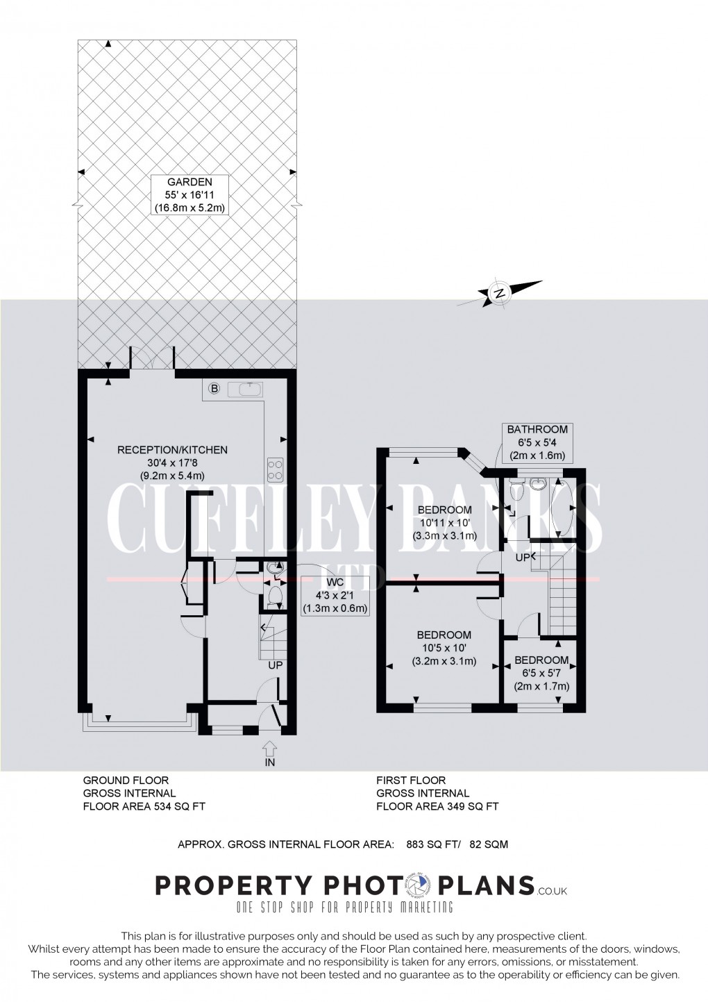 Floorplan for Perivale, Middlesex