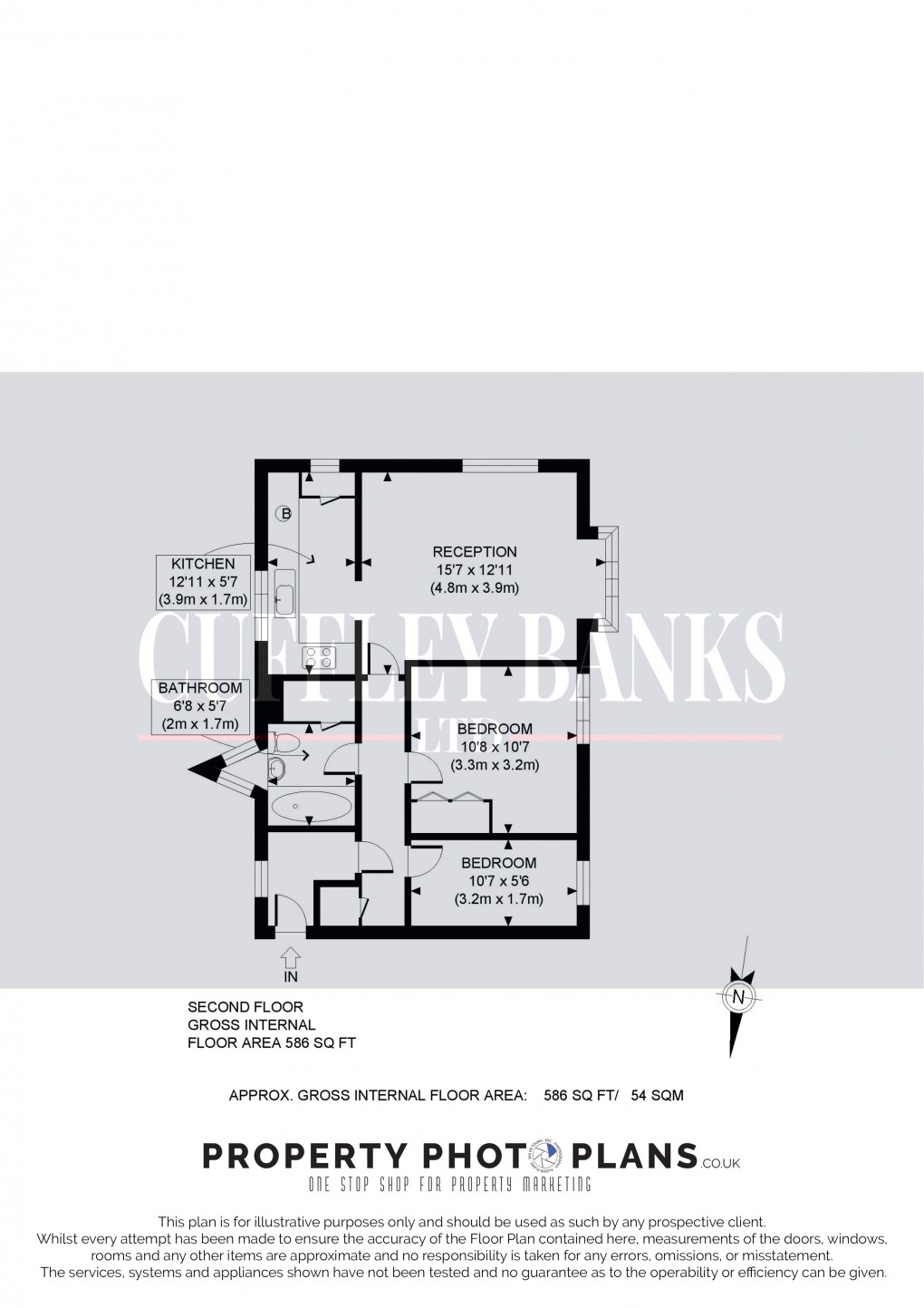 Floorplan for Wembley, Middlesex