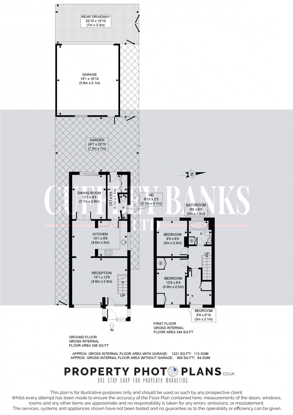 Floorplan for Perivale, Middlesex